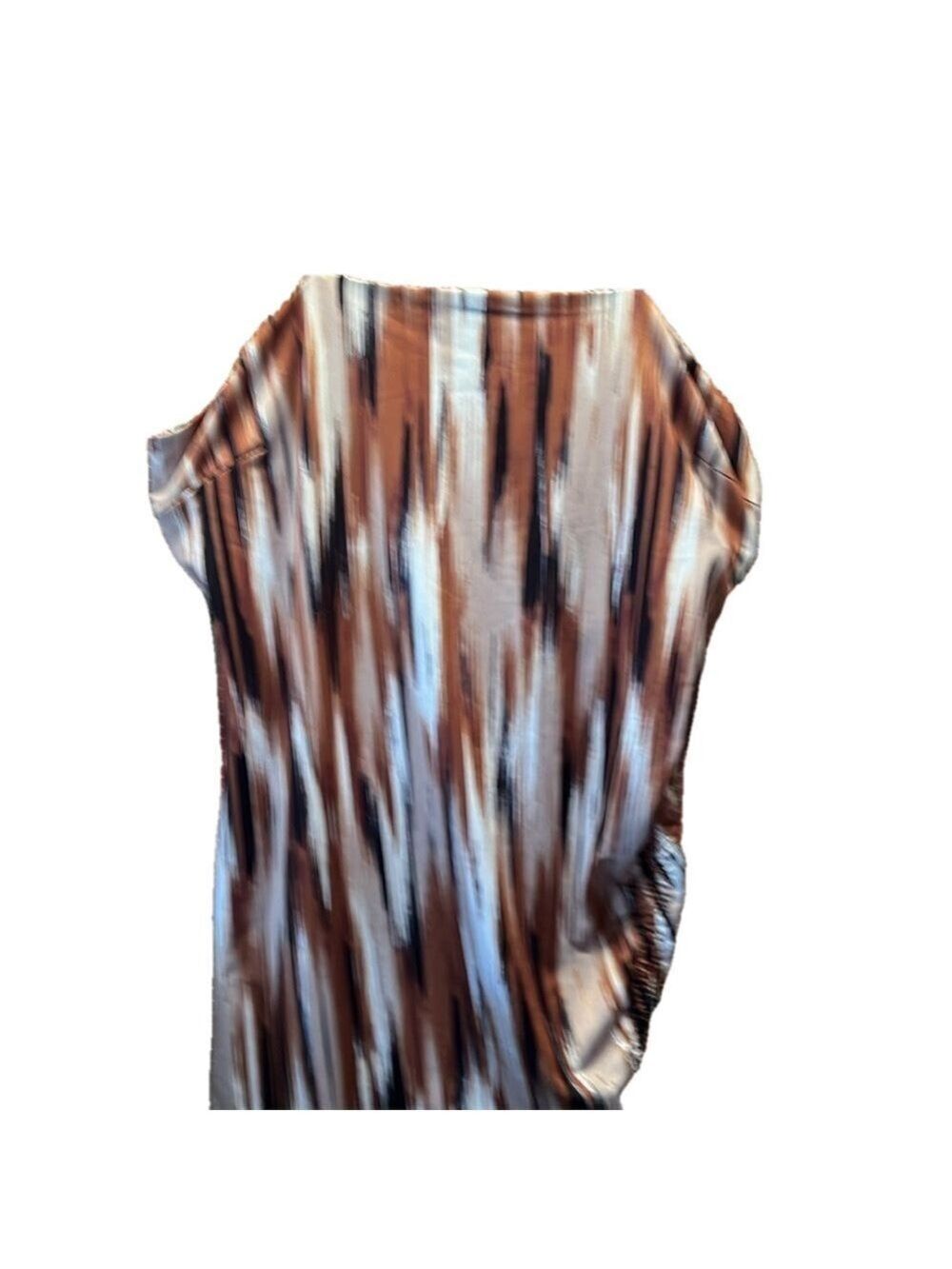 MADDEN NYC Dress, SZ XXXL, PTP21”, L41”, adj. straps & cinched side, ( T2-348) - Picture 4 of 10